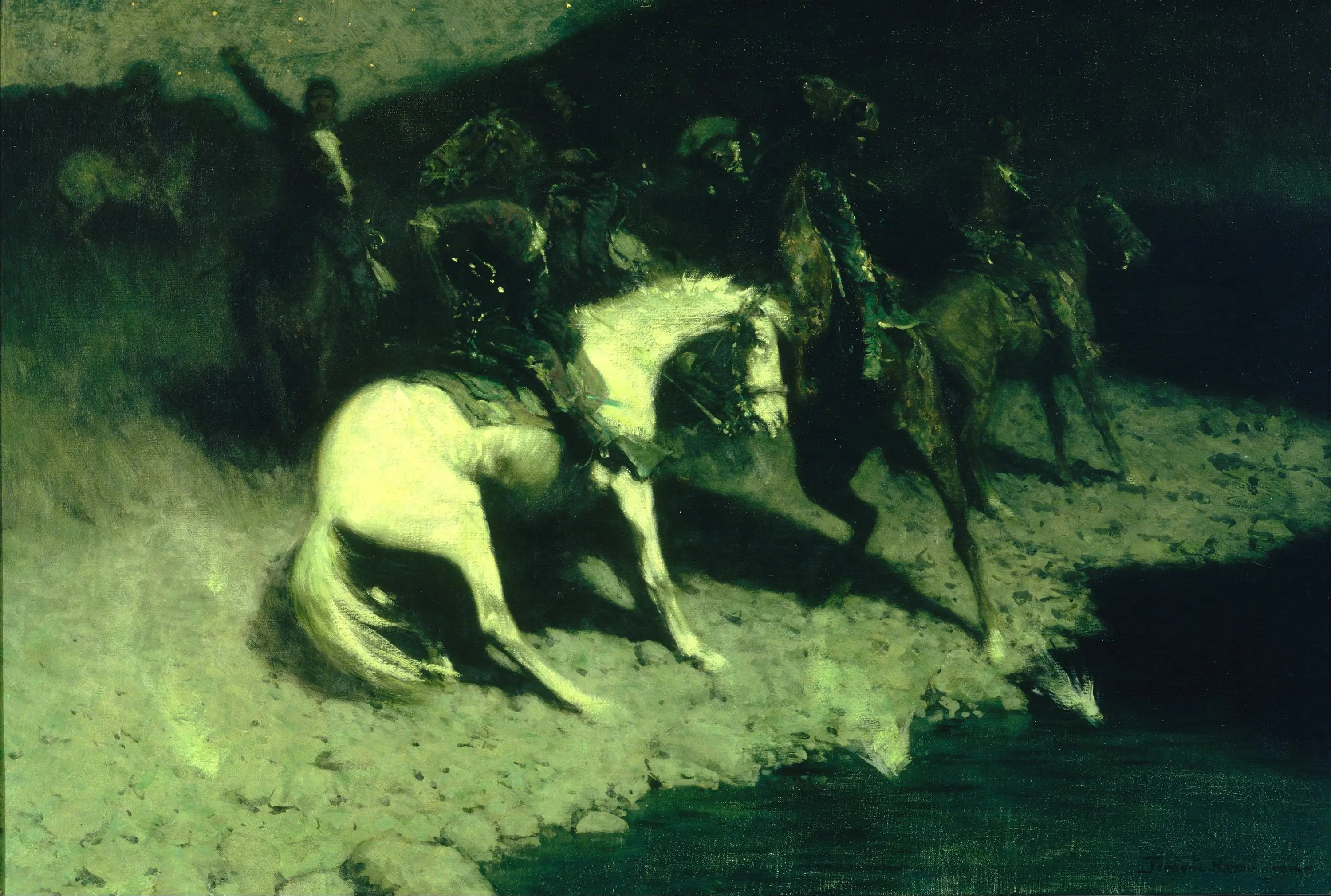 Tiré sur - Frederic Remington - Alpha Reproduction