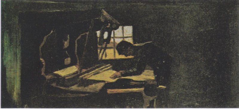 Tisserand che sistema i fili - Vincent van Gogh