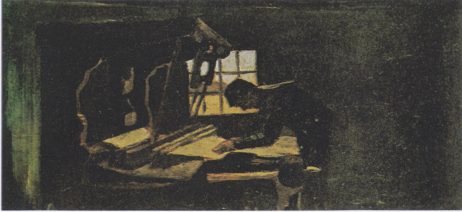 Tisserand che sistema i fili - Vincent van Gogh
