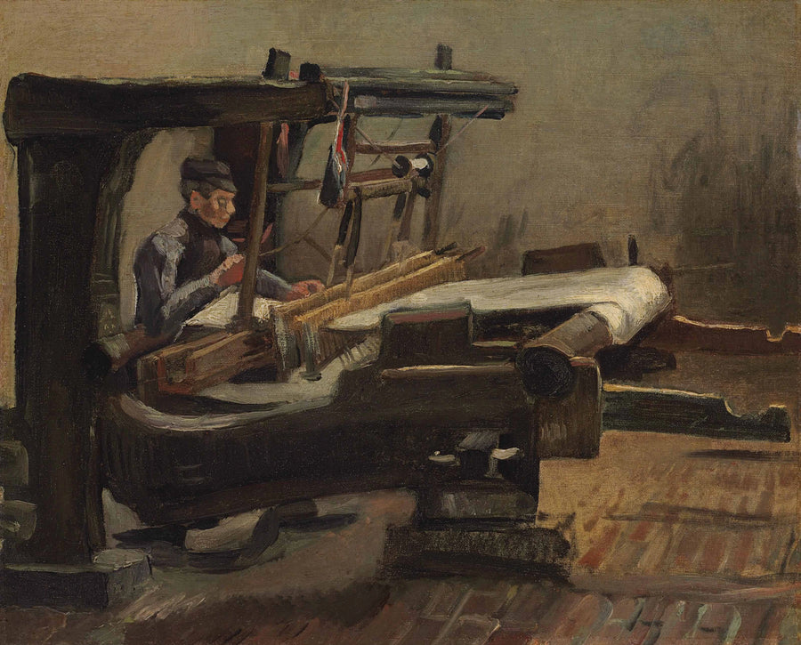 Tessitore rivolto verso destra - Vincent van Gogh