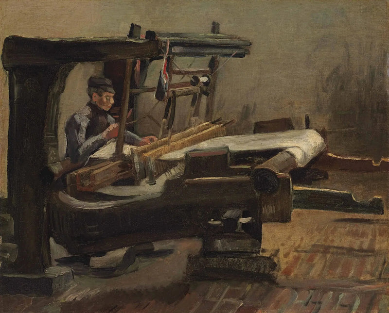 Tessitore rivolto verso destra - Vincent van Gogh