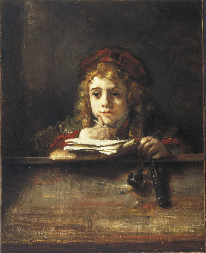 Tito al suo scrittoio - Rembrandt