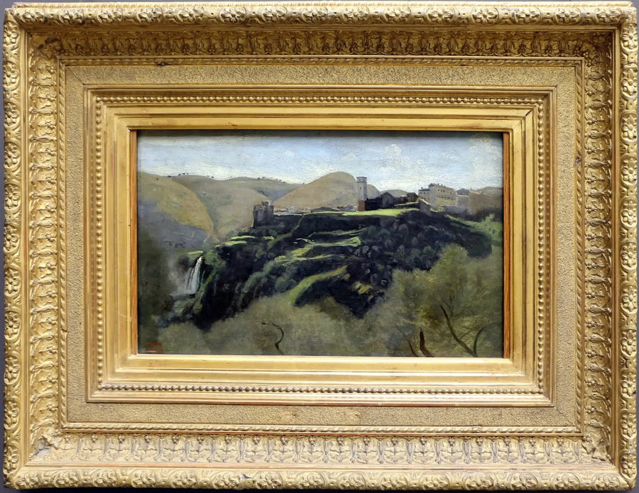 Tivoli. Le Cascatelle - Jean-Baptiste Camille Corot