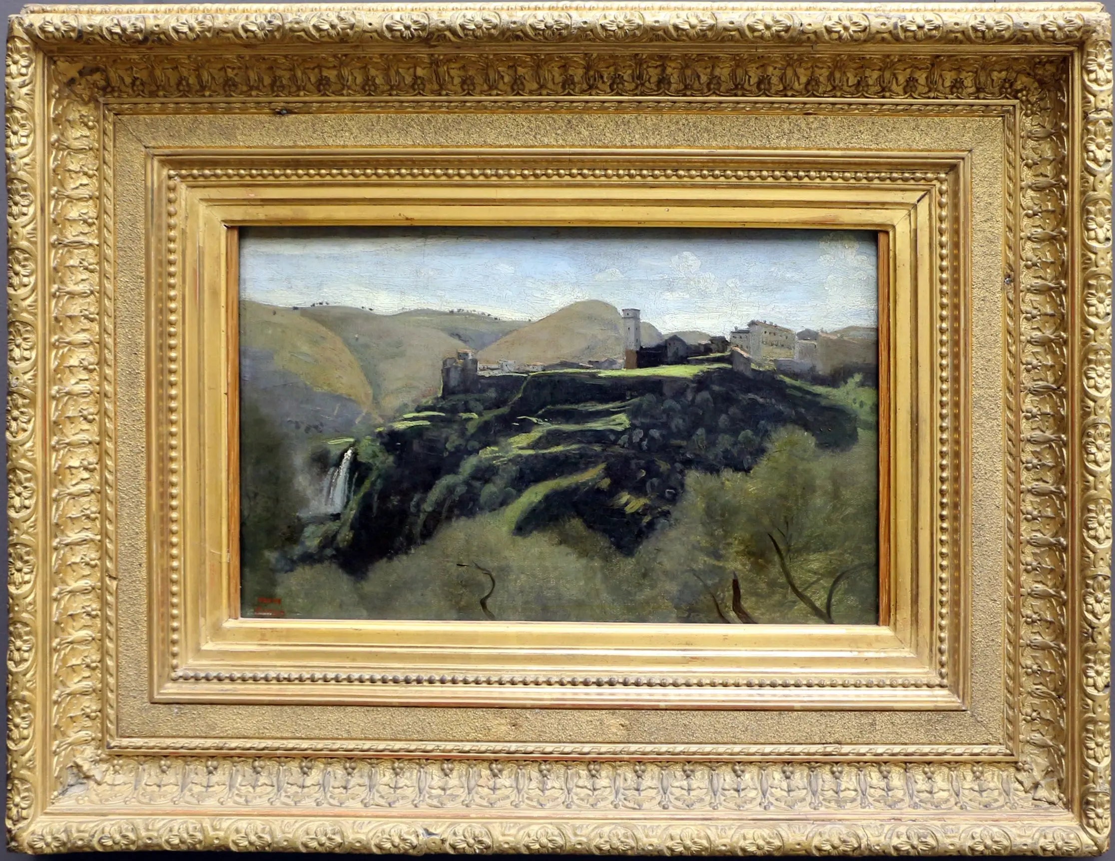 Tivoli. Les Cascatelles - Jean-Baptiste Camille Corot - Alpha Reproduction