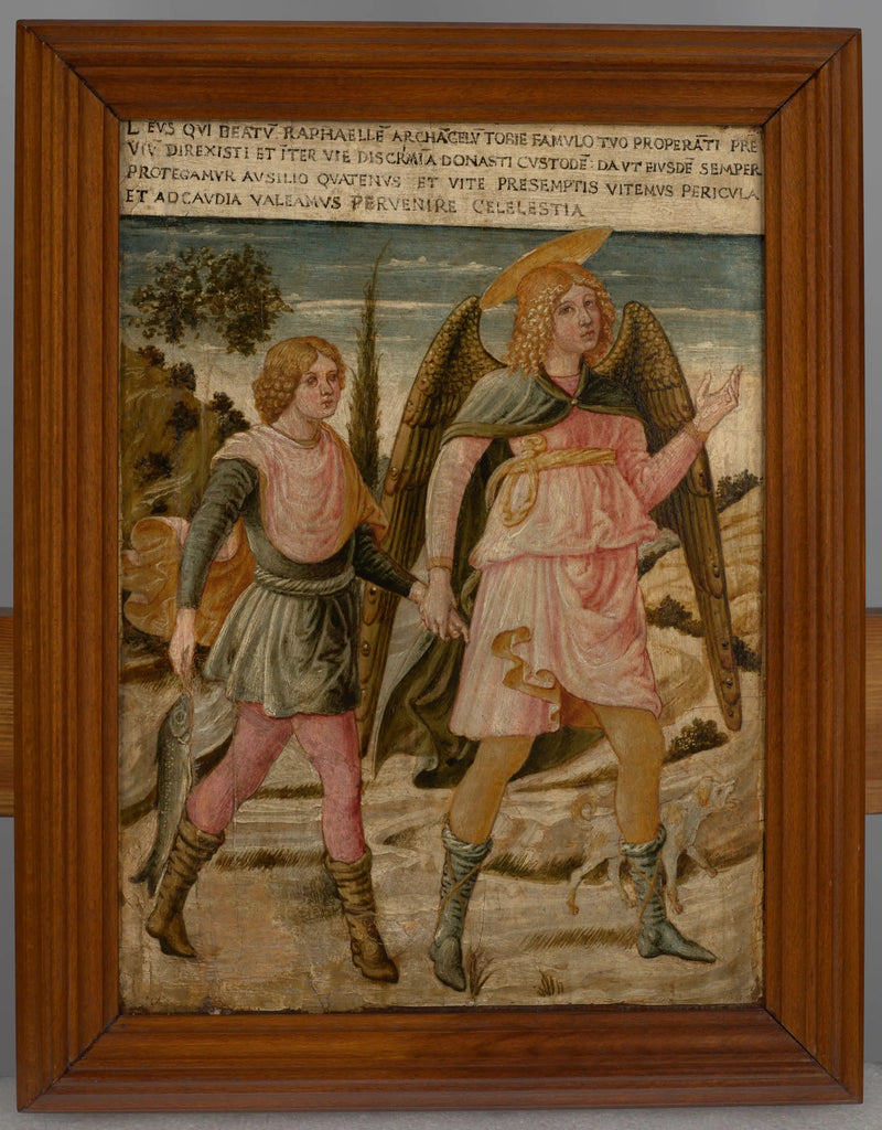 Tobias con l'arcangelo Raffaele - Benozzo Gozzoli