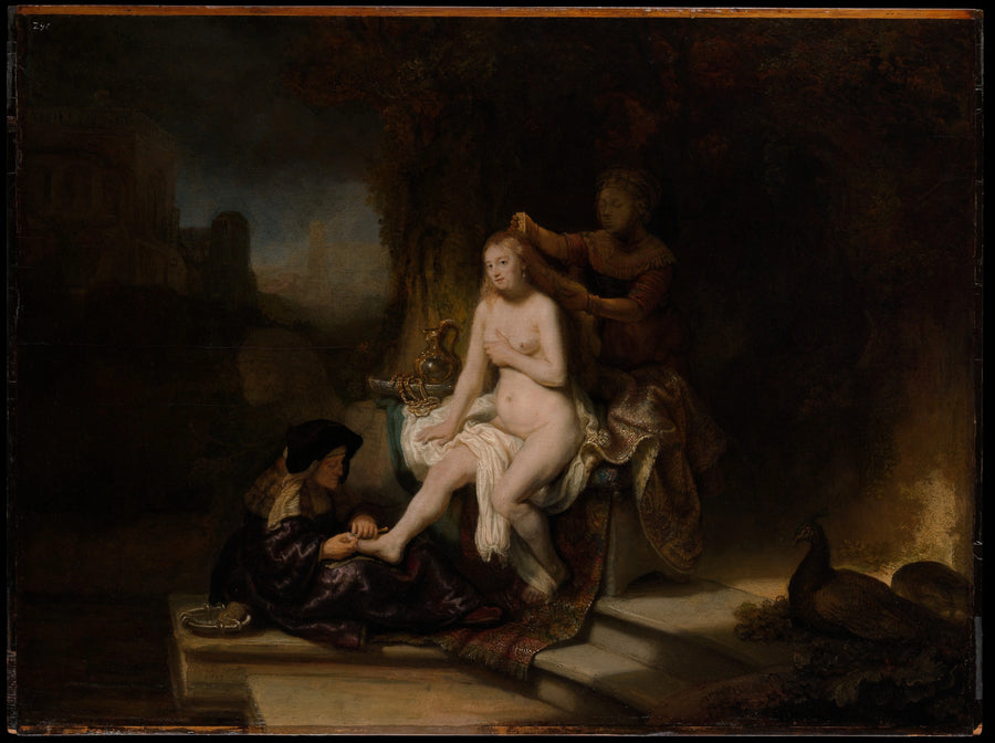 La Toilette de Bethsabée – Rembrandt, 1643
