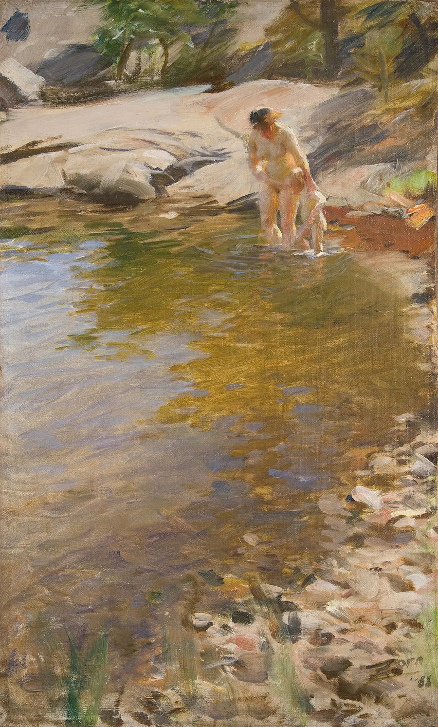 Toilette del mattino - Anders Zorn