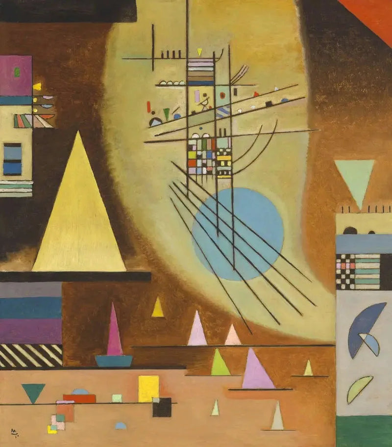 Cadere silenzioso - Vassily Kandinsky