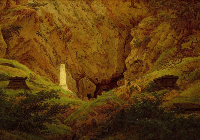 Tombe dei combattenti per la Libertà - Caspar David Friedrich