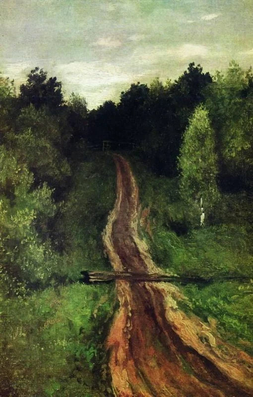 La Route, peinture de Isaac Levitan