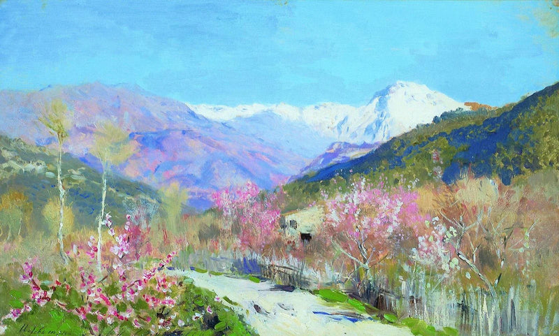 Printemps en Italie - Isaac Levitan
