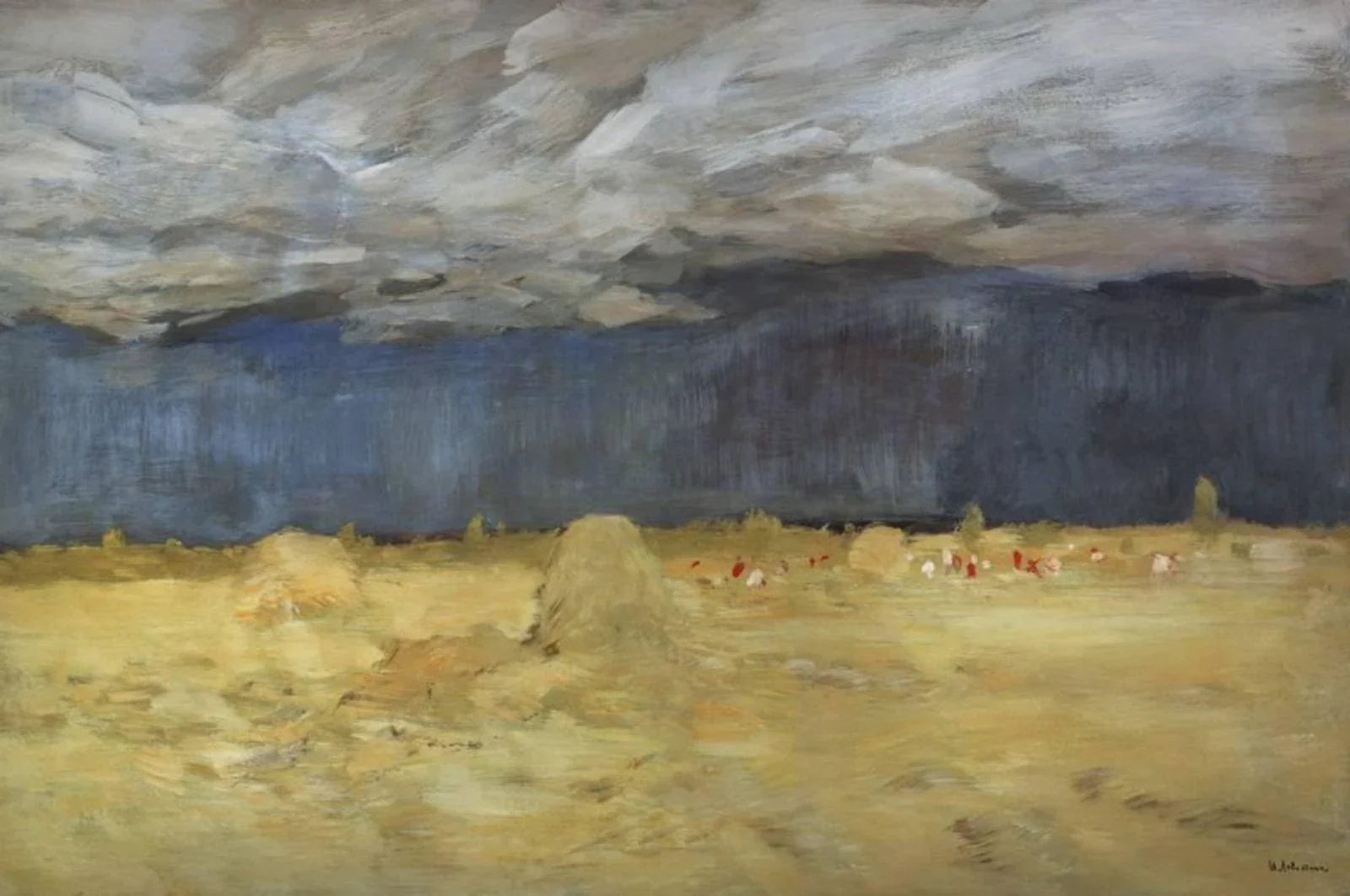 La Fenaison, peinture de Isaac Levitan