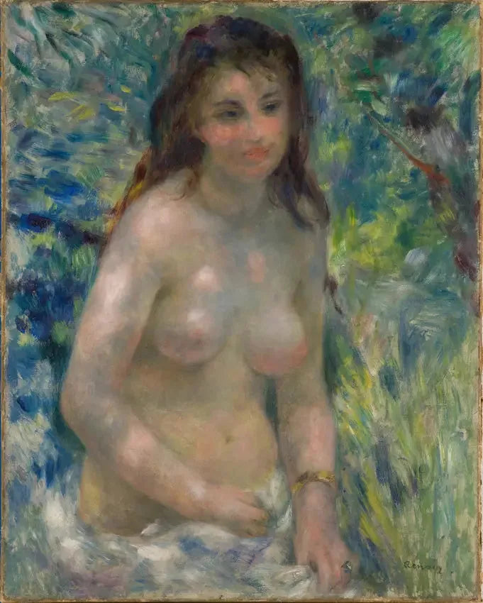 Torso, effetto di sole - Pierre-Auguste Renoir
