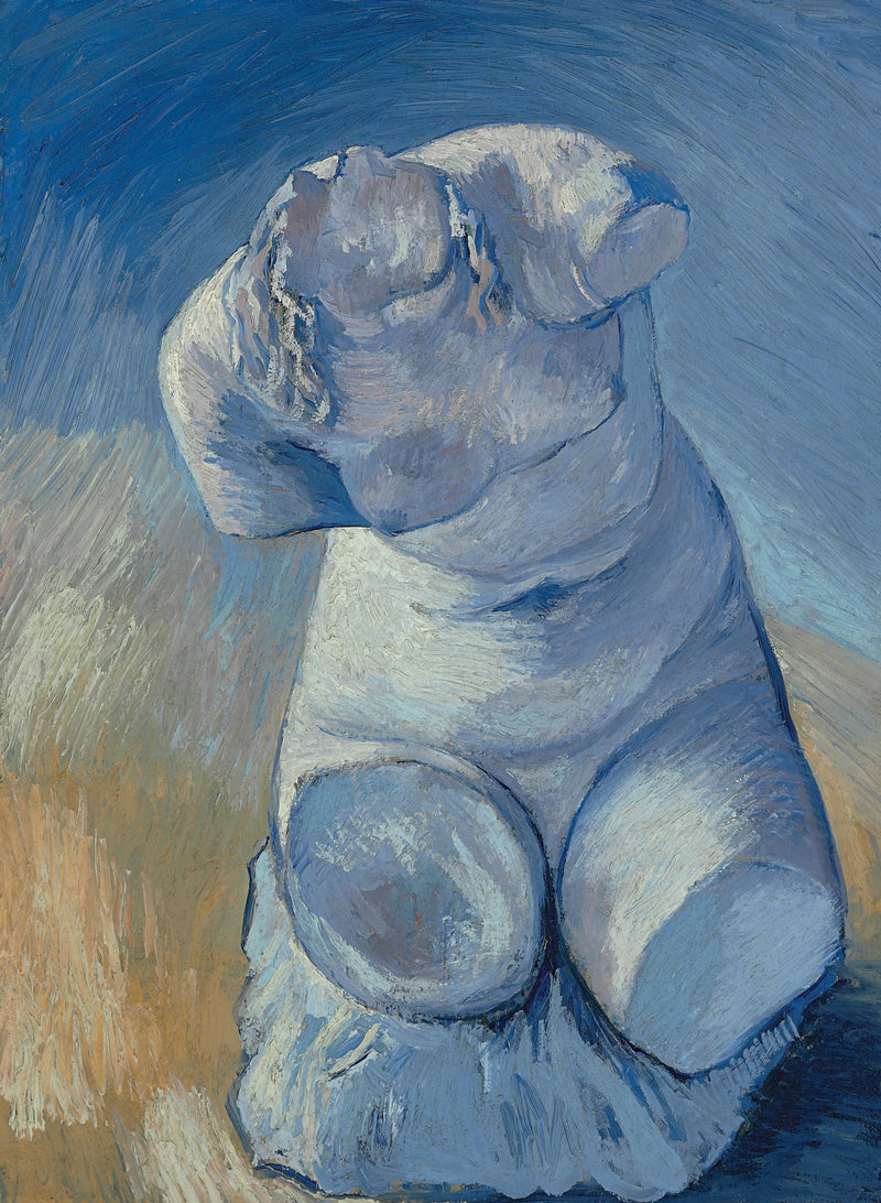 Statuetta in gesso: Torace di donna, vista frontale - Vincent van Gogh