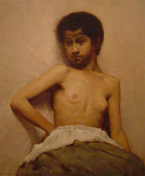 Torso di menina - Eliseu Visconti