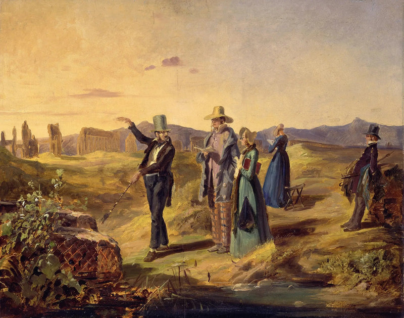 Turisti inglesi in campagna - Carl Spitzweg