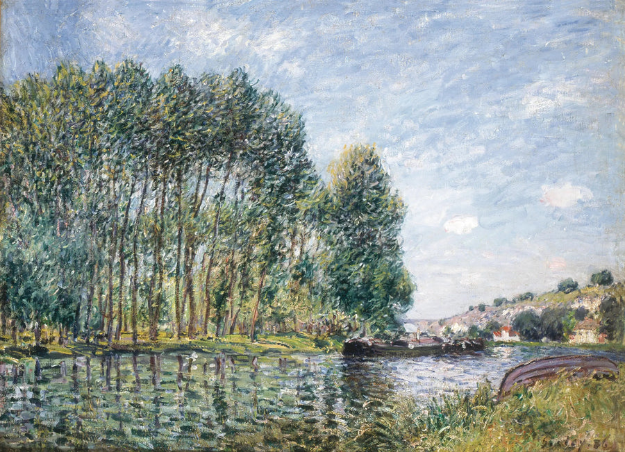 Giro del Loing a Moret - Alfred Sisley