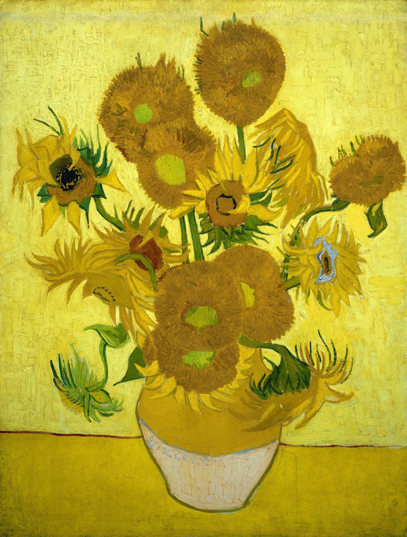 Natura morta: Vaso con quindici girasoli - Vincent van Gogh