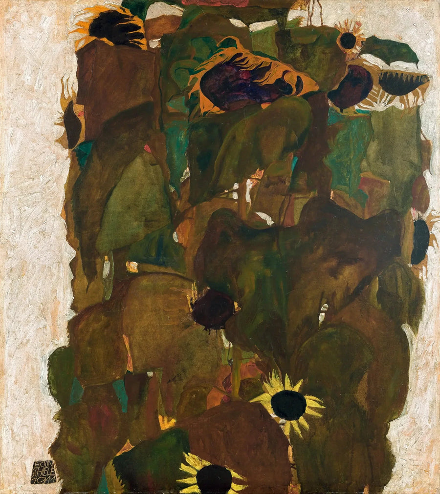Girasoli I - Egon Schiele