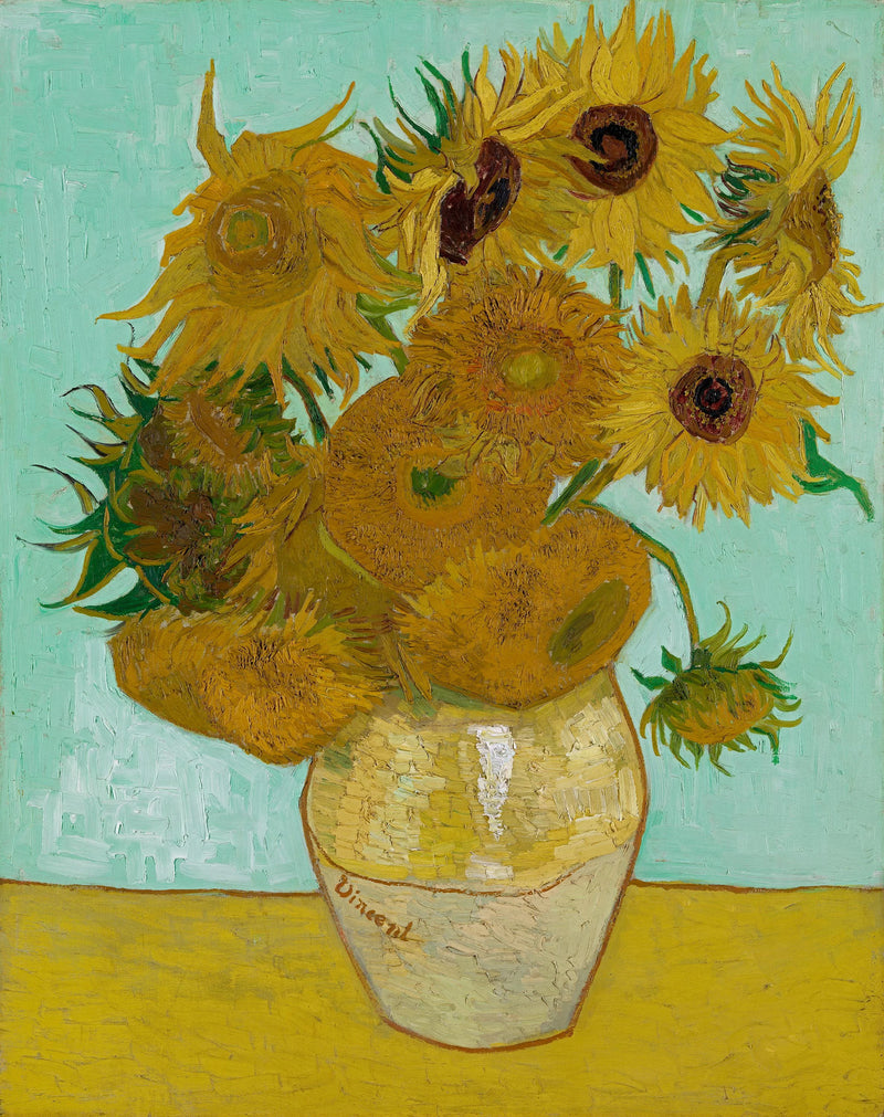 Girasoli (Natura morta: Vaso con dodici girasoli) - Vincent van Gogh