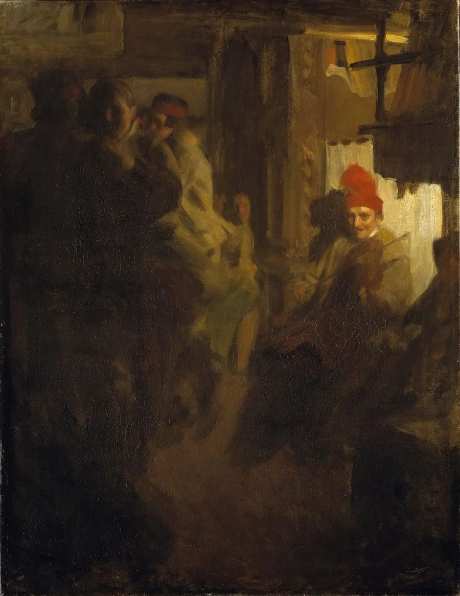 Trasferito al Riksdag : Danza in Gopsmor - Anders Zorn