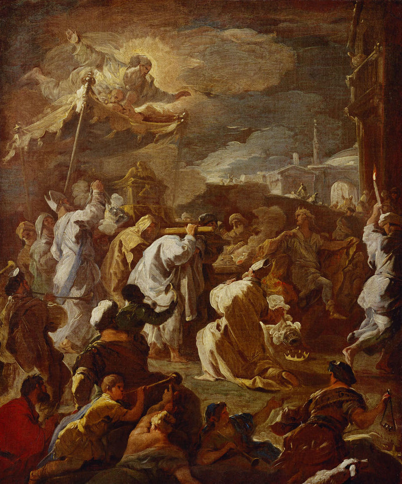 Trasferimento dell'Arca dell'Alleanza da Davide - Luca Giordano
