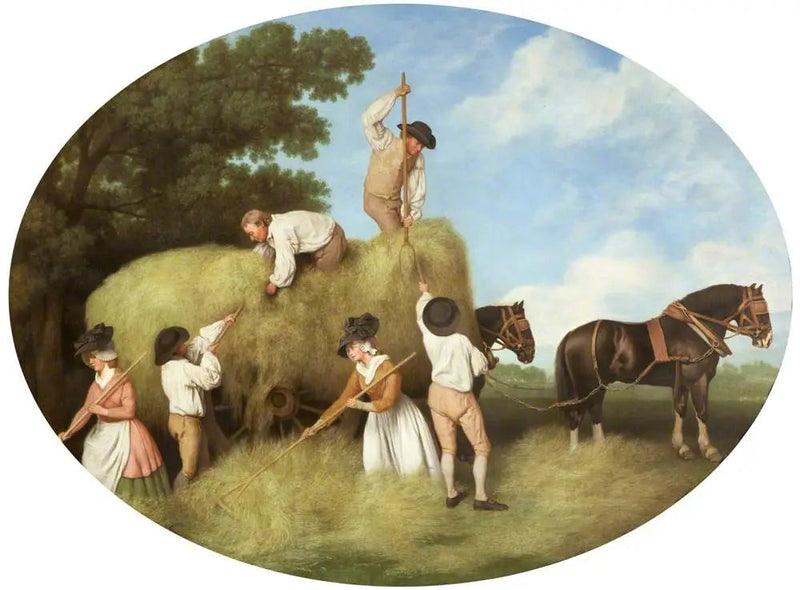 Trasporto di fieno - George Stubbs