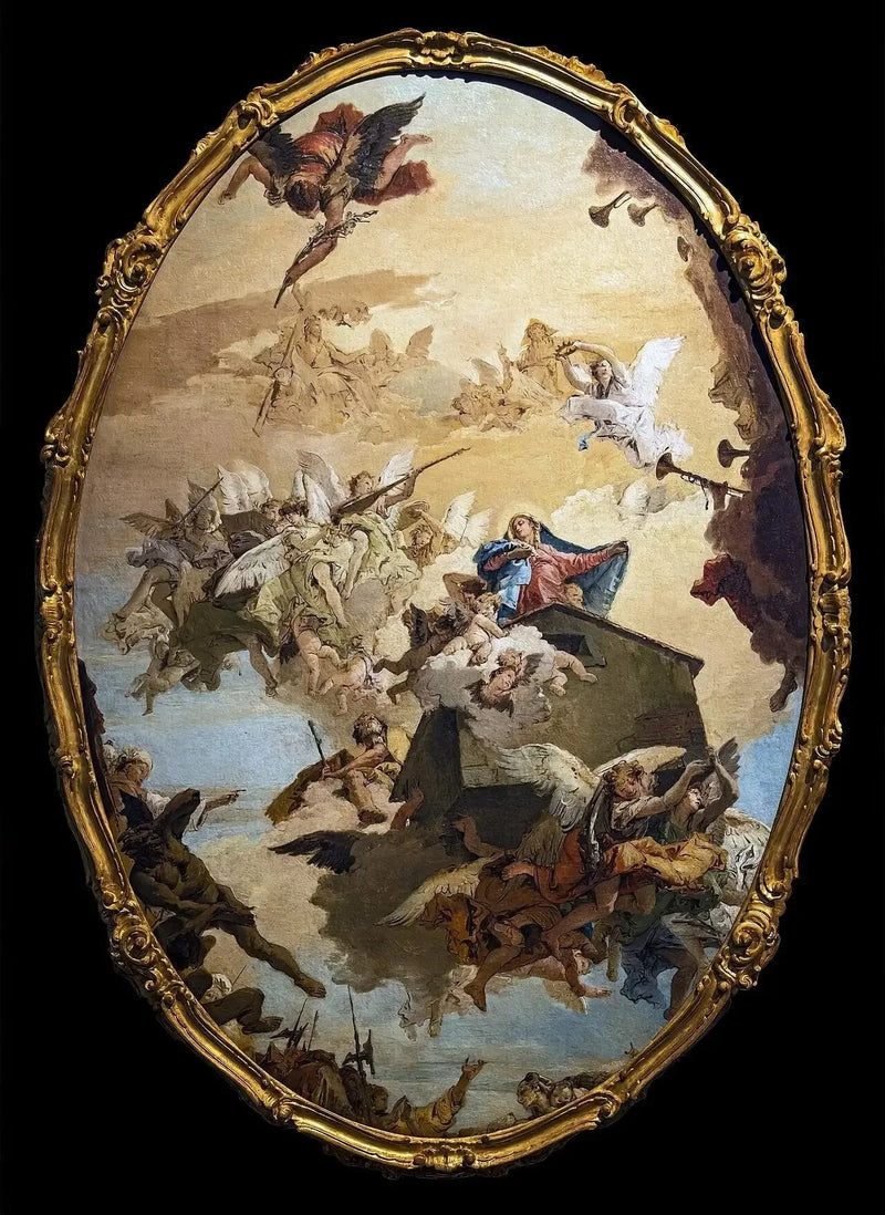 Trasporto della casa di Lorette - Giovanni Battista Tiepolo