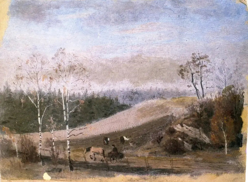 Lavoro autunnale nel campo - Edvard Munch