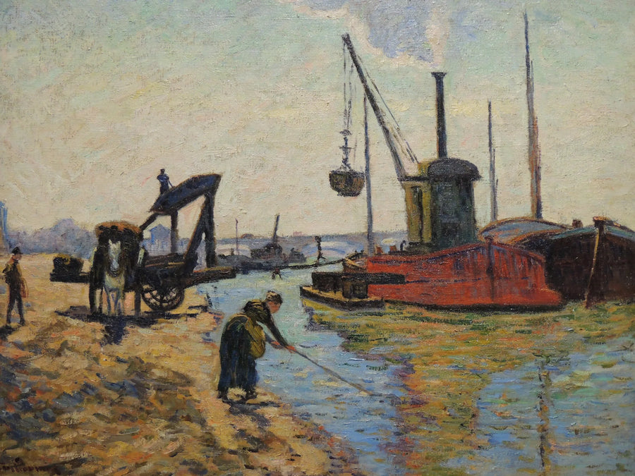 Lavori al Pont National - Armand Guillaumin