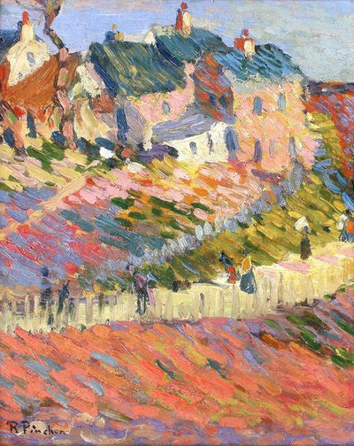 Travaux des champs - Robert Antoine Pinchon - Alpha Reproduction