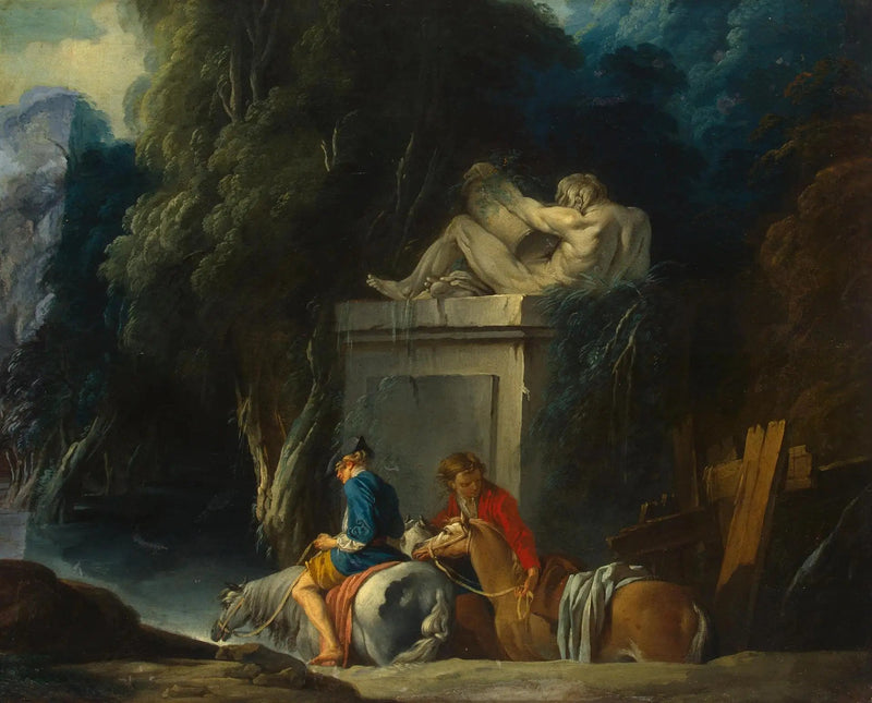 Attraversare il guado - François Boucher