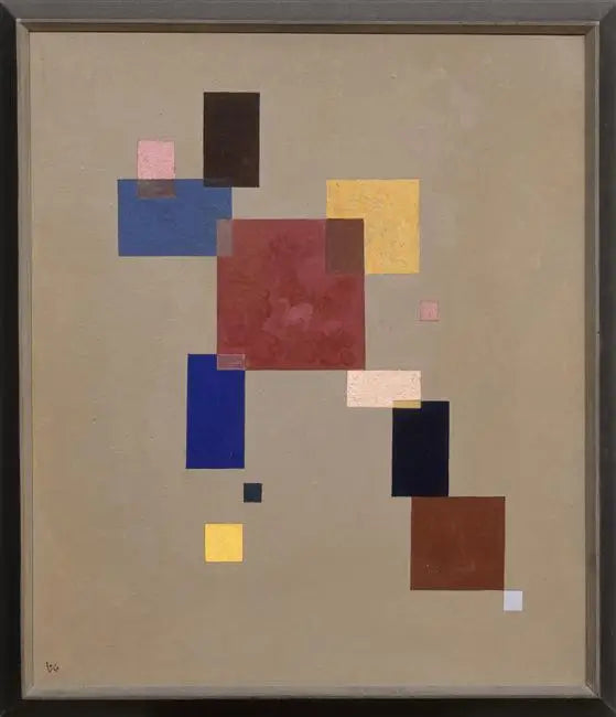 Treize rectangles - Vassily Kandinsky image 1 reproduction de peinture à l’huile