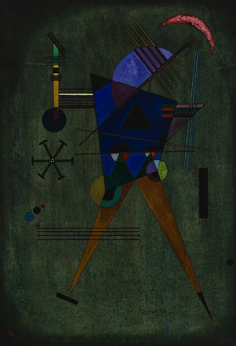 Triangolo nero - Vassily Kandinsky