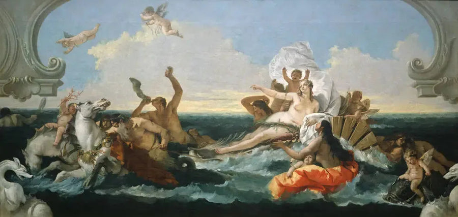 Trionfo di Amfitrite - Giovanni Battista Tiepolo