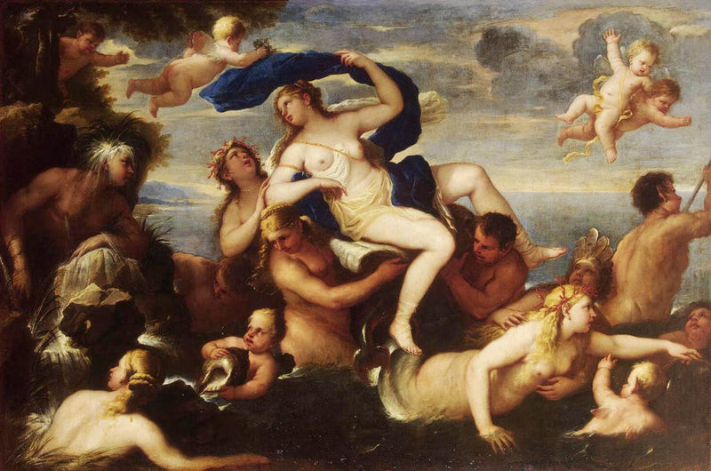 Trionfo di Galatea - Luca Giordano