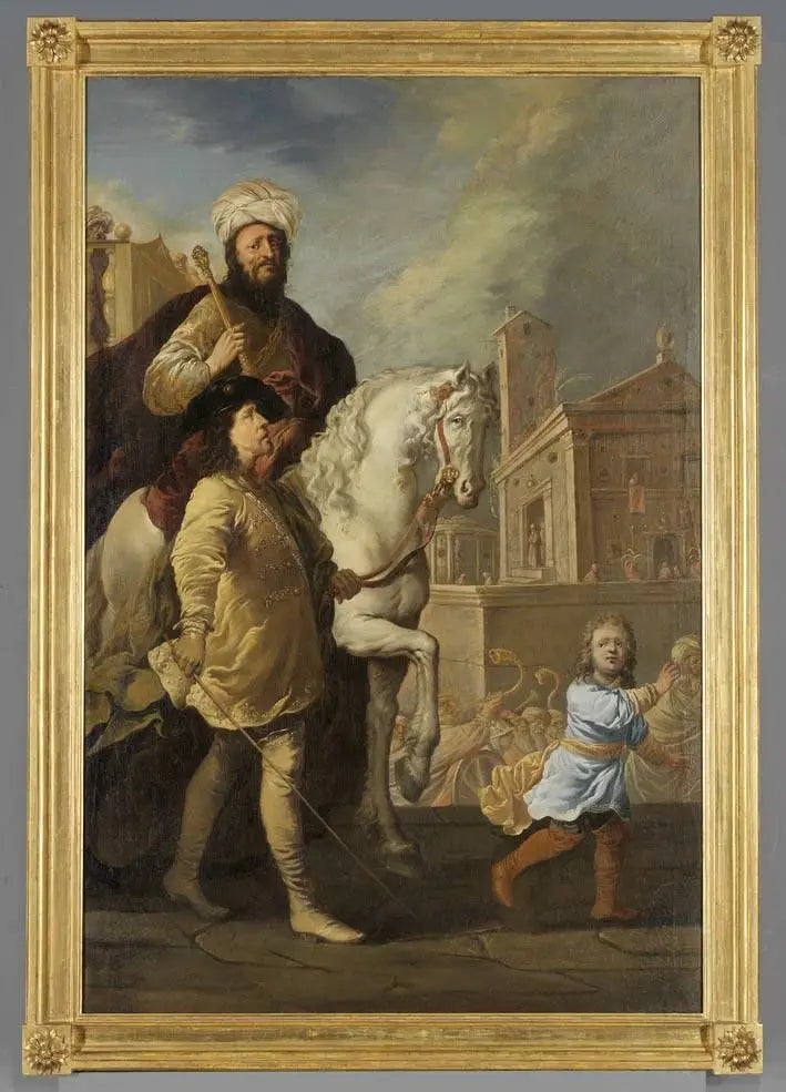 Trionfo di Mardocheo - Rembrandt