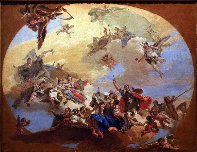 Trionfo delle arti - Giovanni Battista Tiepolo