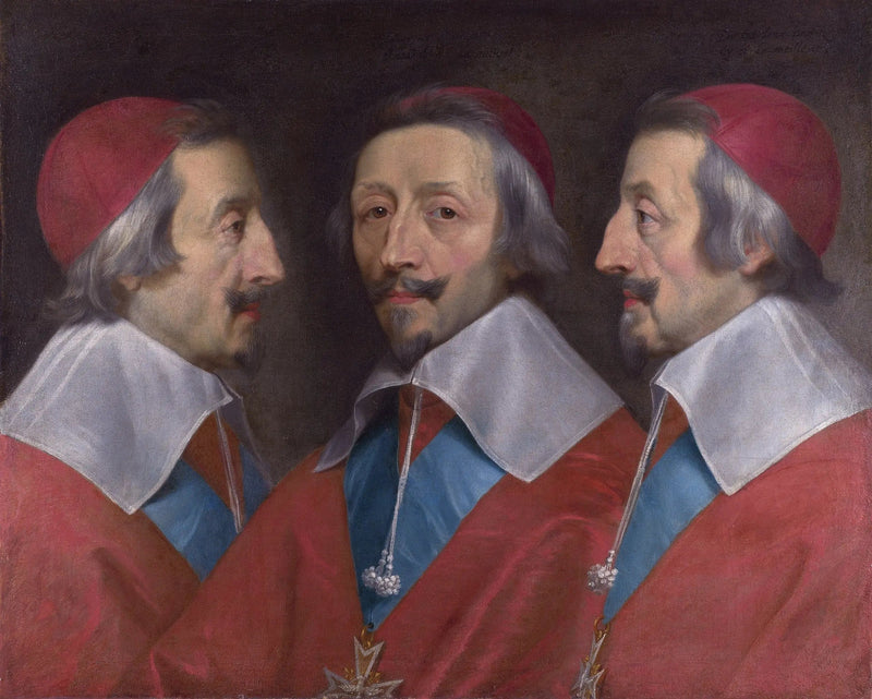 Triplo ritratto del cardinale Richelieu - Philippe de Champaigne