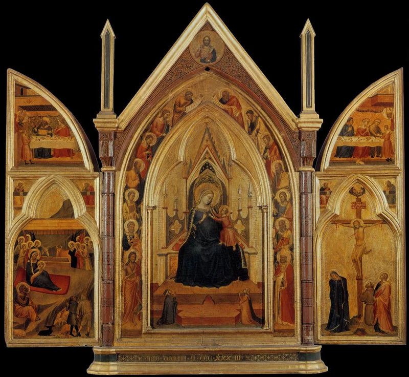 Triptyque Bigallo - Bernardo Daddi