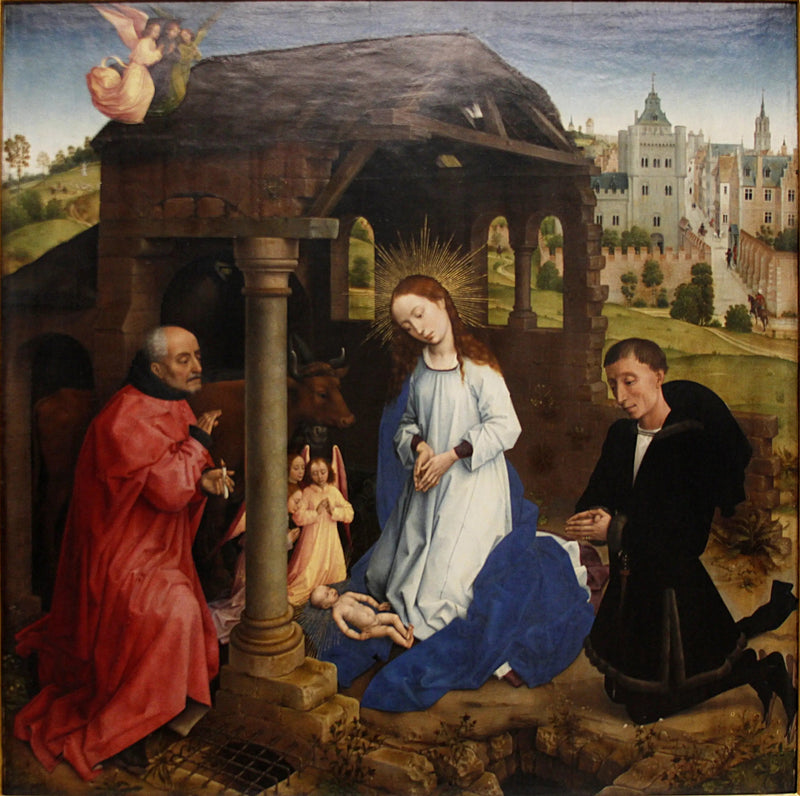 Triptyque Bladelin Nativité (pannello centrale) - Rogier van der Weyden