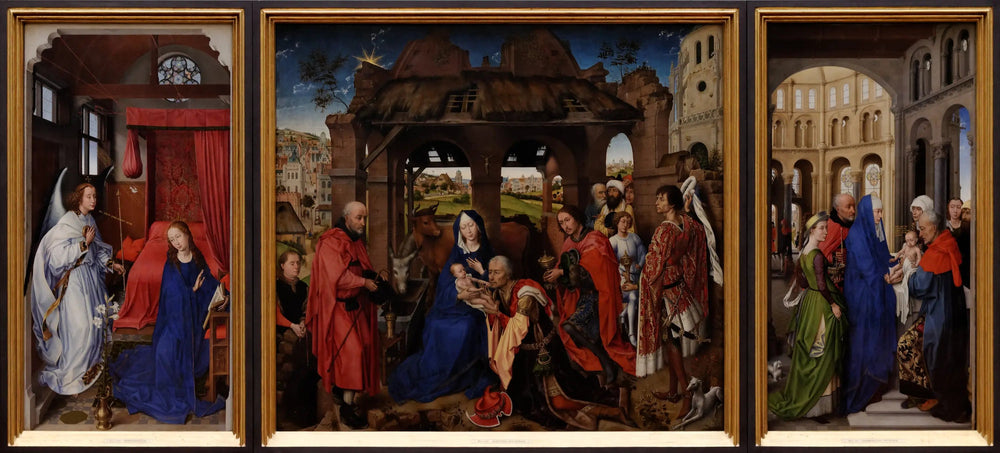 Triptyque Columba - Rogier van der Weyden image 1 tableau peint à l’huile sur toile