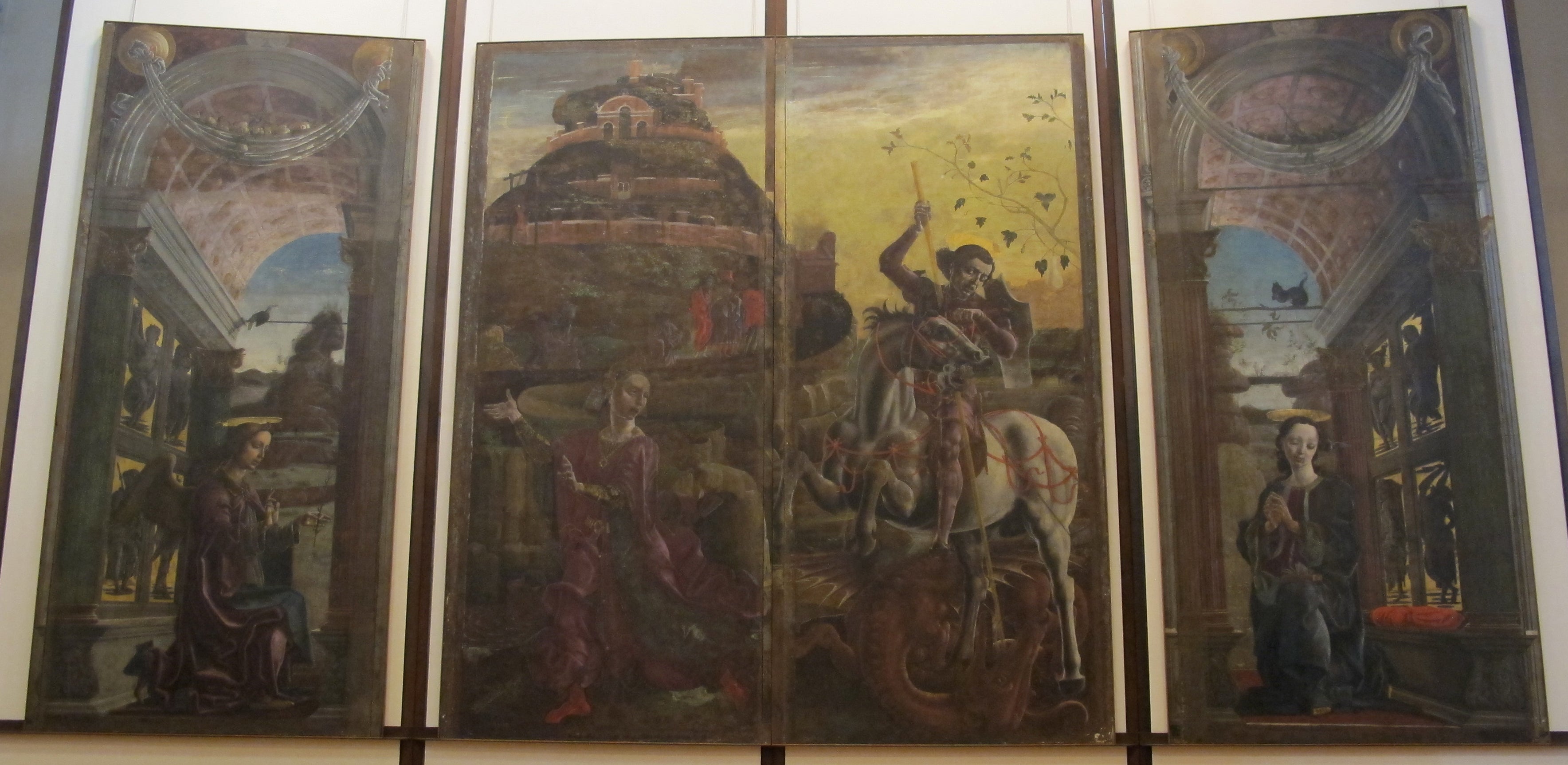 Triptyque - Cosmè Tura - Alpha Reproduction