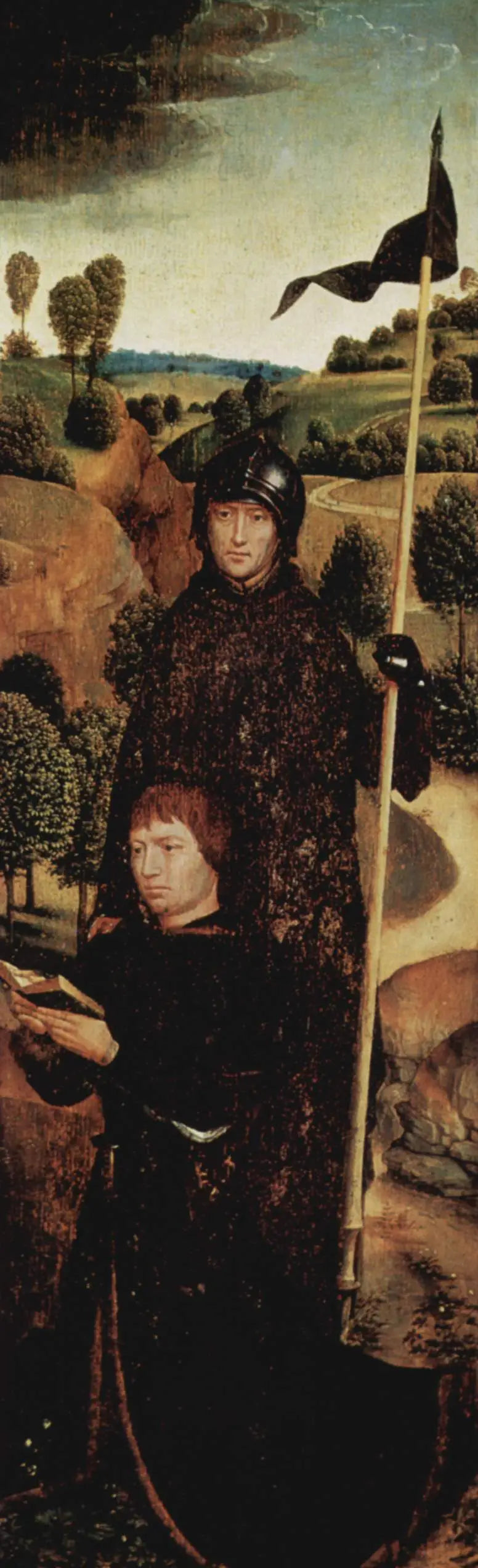 Triptyque de Jan Crabbe. Aile droite - Hans Memling image 1 tableau peint à l’huile sur toile