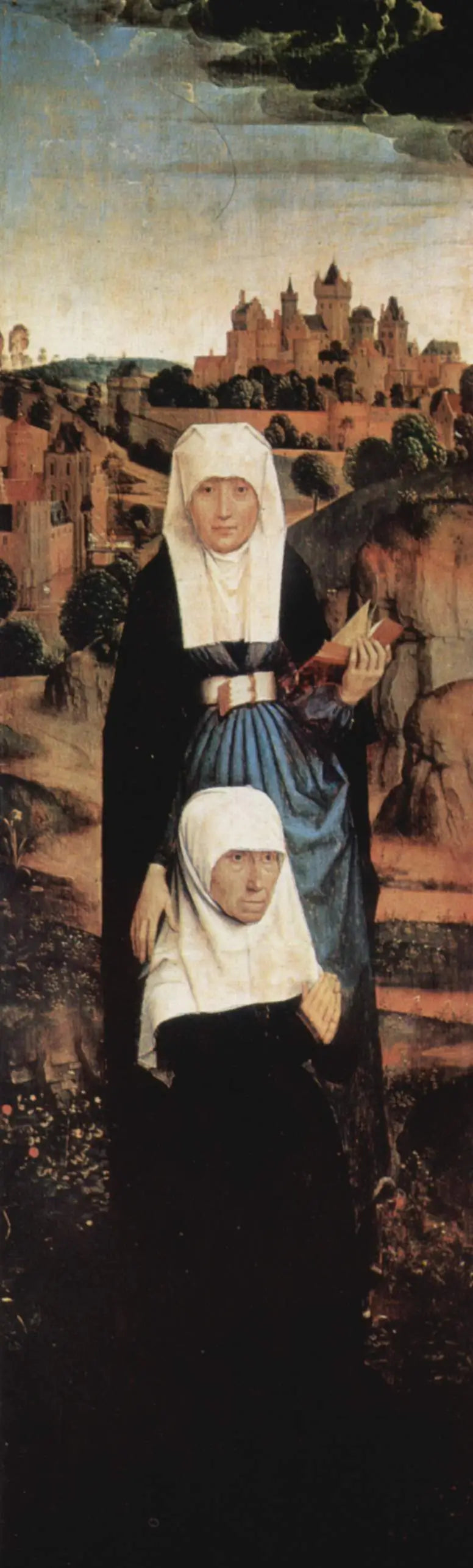 Triptyque di Jan Crabbe. Ala sinistra - Hans Memling