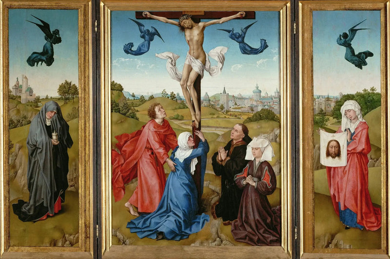 Triptyque della Crocifissione - Rogier van der Weyden