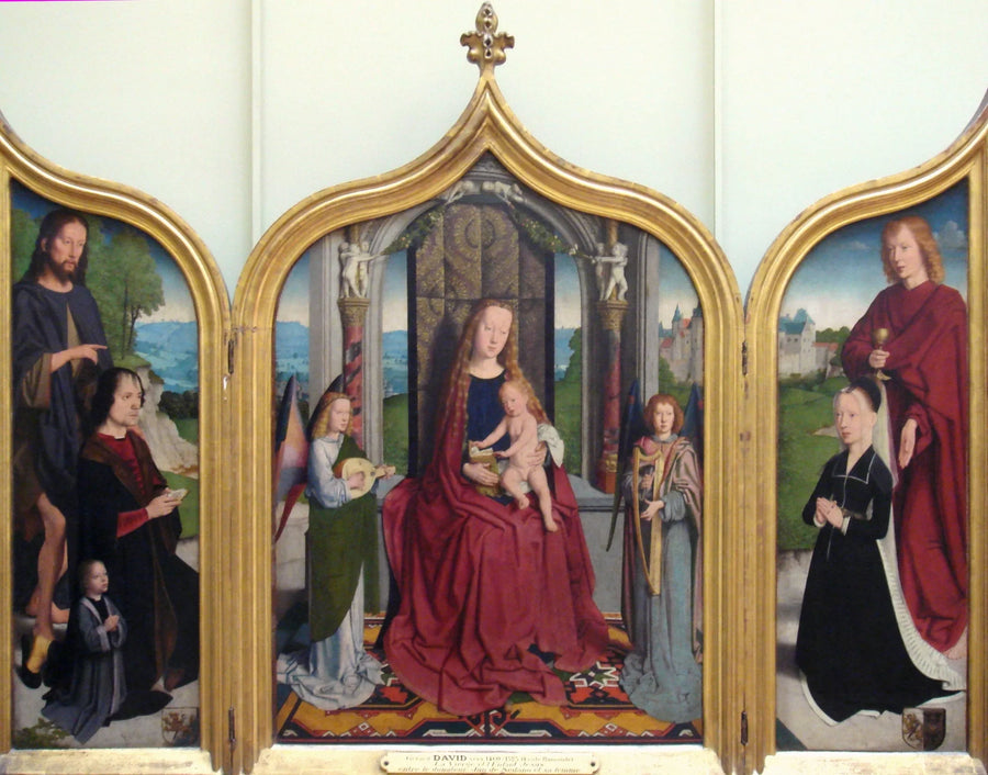 Triptyque della famiglia Sedano - Gérard David