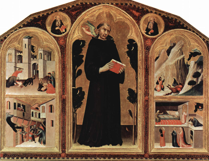 Triptyque di Sant'Agostino - Simone Martini