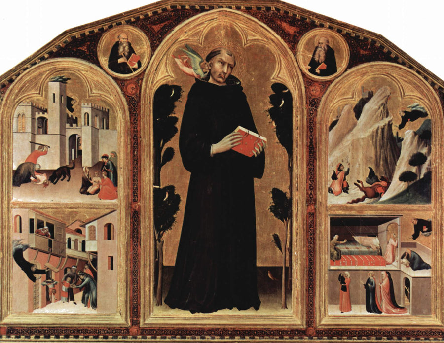 Triptyque di Sant'Agostino - Simone Martini