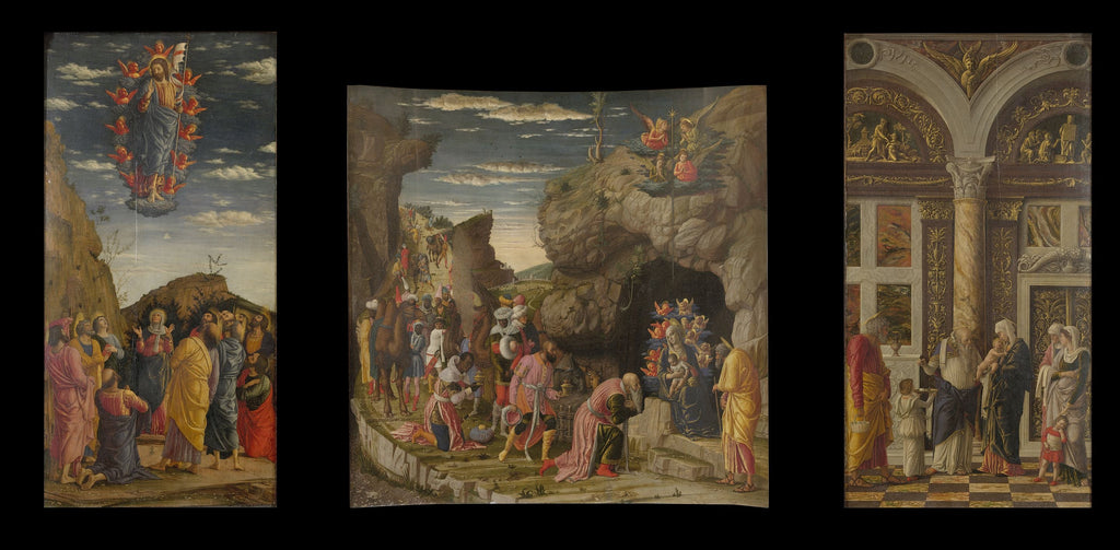 triptyque des Offices - Andrea Mantegna image 2 reproduction réalisée par Alpha Reproduction